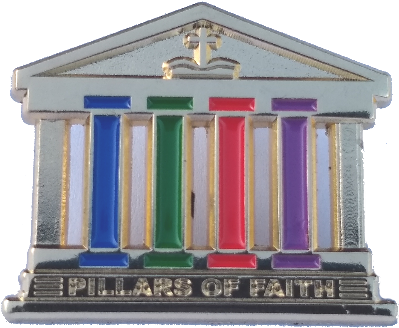 Pillars of Faith pin